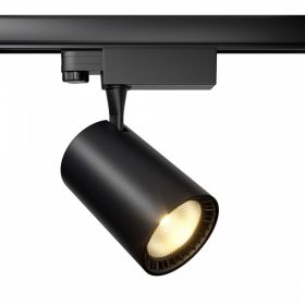Трековый Светильник Maytoni Technical Vuoro TR029-3-20W3K-B Чёрный, Алюминий и Пластик.
