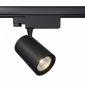 Трековый Светильник Maytoni Technical Vuoro TR029-3-10W3K-B Чёрный, Алюминий и Пластик.
