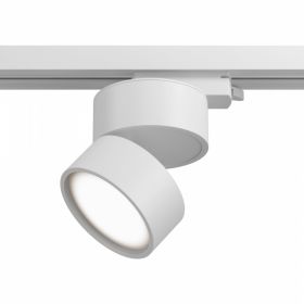Трековый Светильник Maytoni Technical ONDA TR007-1-12W3K-W Белый, Алюминий.
