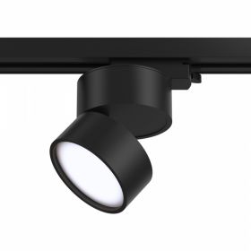 Трековый Светильник Maytoni Technical ONDA TR007-1-12W4K-B Чёрный, Алюминий.