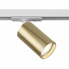 Трековый Светильник Maytoni Technical Focus S TR020-1-GU10-WG Белый с Золотом, Алюминий.