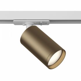 Трековый Светильник Maytoni Technical Focus S TR020-1-GU10-WBZ Белый и Бронза Матовая, Алюминий.