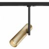 Трековый Светильник Maytoni Technical Elti TR005-1-GU10-BG Черный с Золотом, Алюминий.