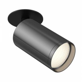 Встраиваемый Светильник Maytoni Technical FOCUS S C049CL-1BGF Черный и Графит, Алюминий.