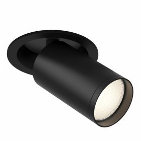 Встраиваемый Светильник Maytoni Technical FOCUS S C048CL-1B Чёрный, Алюминий.