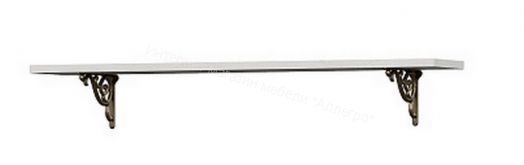 Полка навесная Александрия ПЛН-108  Серия 3 Сосна Санторини светлый