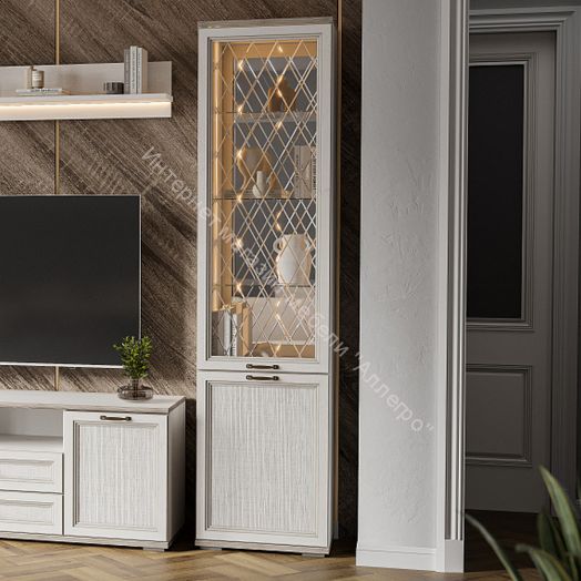 Гостиная Александрия Серия 3 Сосна Санторини светлый