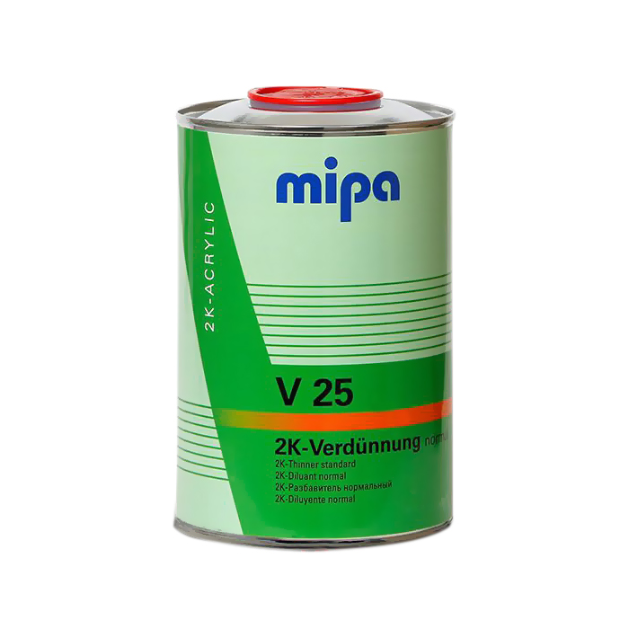 Mipa 2K-Verdnnung V 25 Thinner Разбавитель акриловый нормальный, объем 1л.