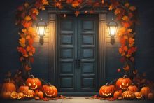 Фон стена "Autumn wall №20"