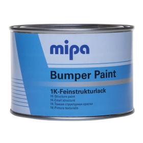 Mipa Bumper Paint 1K Структурная краска для бампера тёмно-серая, объем 500мл.