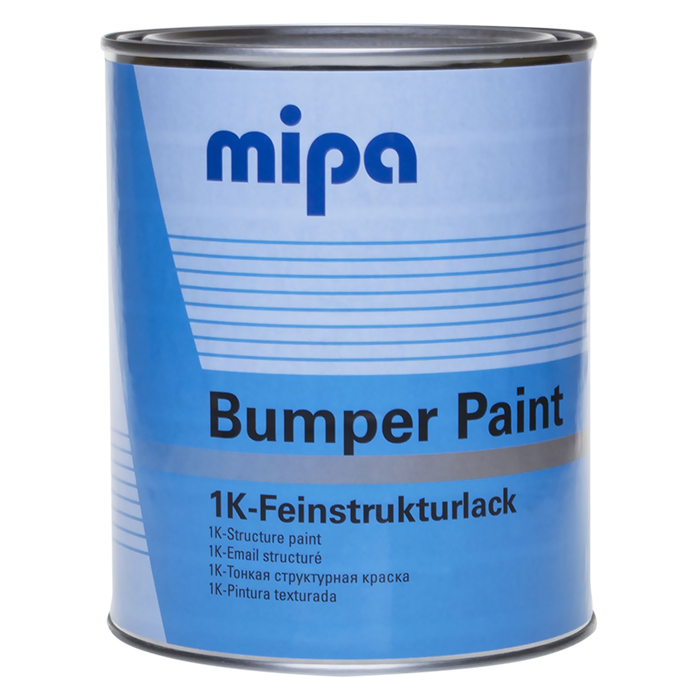 Mipa Bumper Paint 1K Структурная краска для бампера серая DB 7354, объем 1л.