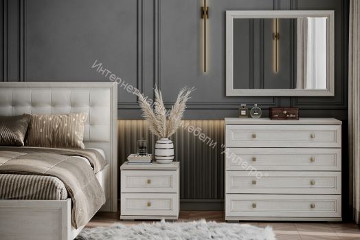 Спальня Александрия Серия 3 Сосна Санторини светлый