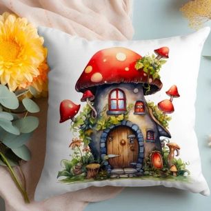 Купон для пошива салфетки - Грибной домик 23*32 см. limit