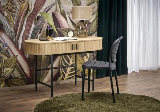 Стол письменный, компьютерный B51 (натуральный/черный)