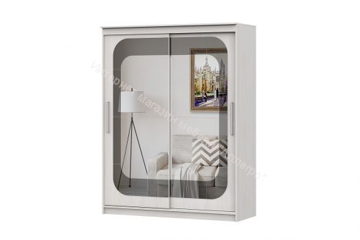 Шкаф-купе №19 (1,7 м) Инфинити Серия 3 Ясень Анкор Светлый