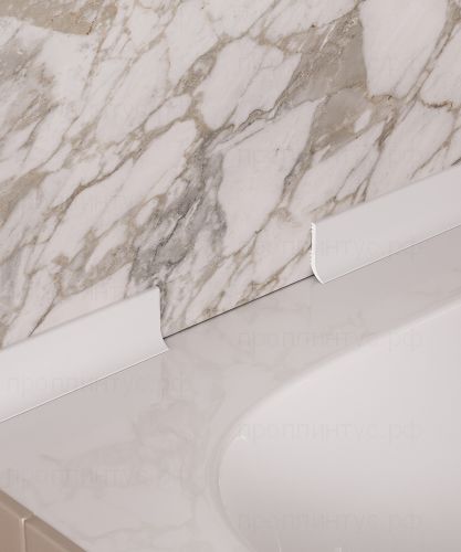 Плинтус PL001, 40х12, 2000мм, Экополимер/50