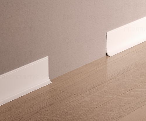 Плинтус PL003, 80х18, 2000мм, Экополимер/34