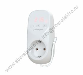 Терморегулятор розеточный WELROK PT Red