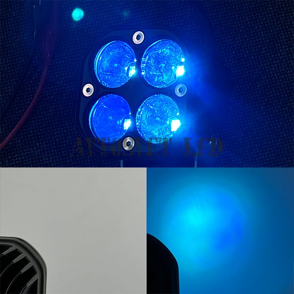 Светодиодная фара AS4B-40W SPOT Blue дальнего света