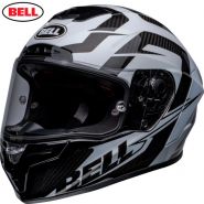 Шлем Bell Race Star Flex DLX Labyrinth, Черно-белый