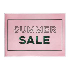 Наклейки для витрин Summer sale, 52.5 х 74 см