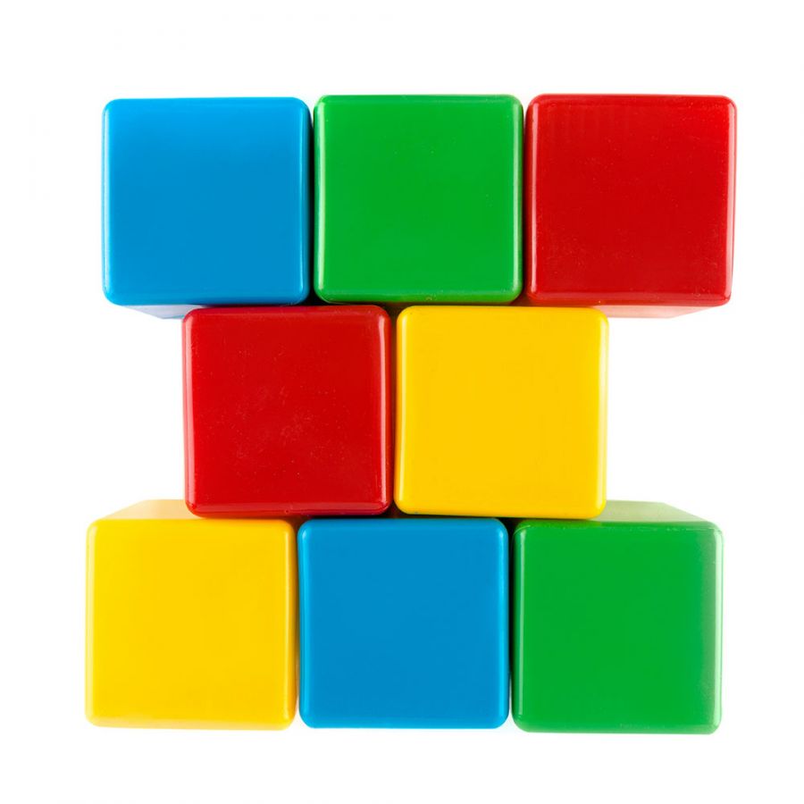 Набор "Большие кубики" (кубик 10х10 см)