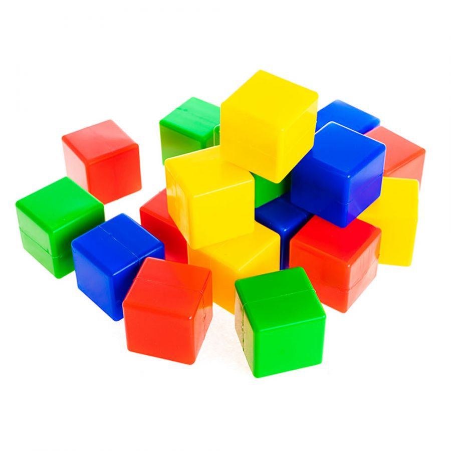 Набор мини-кубиков (кубик 4х4 см)