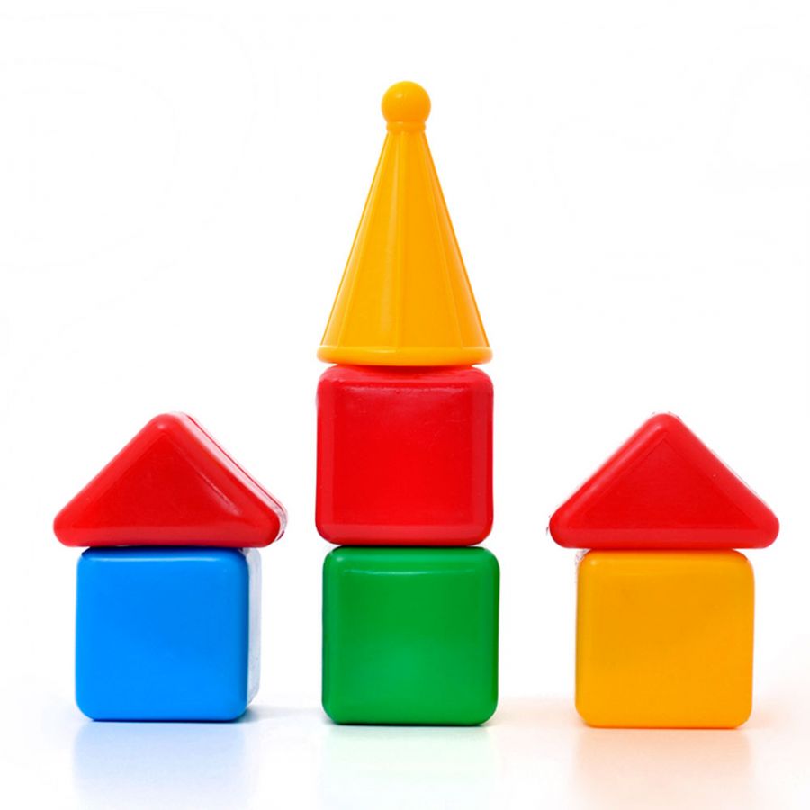 Набор кубиков "Башня" малый (кубик 10х10 см)