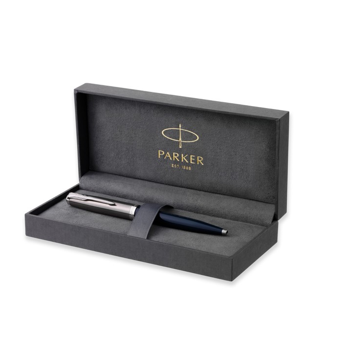 Ручка шариковая Parker 51 Core Midnight Blue CT, темно-синяя, подар/уп 2123503