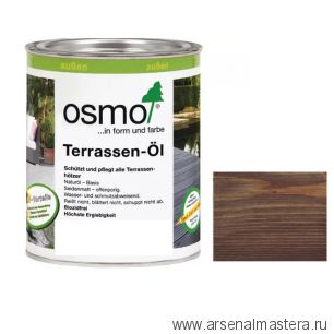 Масло для террас Osmo 021 Дуб мореный 0,75 л Terrassen-Ole для наружных работ Osmo-021-0,75 11500154