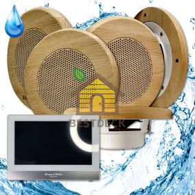 Комплект домашней акустической системы с караоке-усилителем Steam & Water SOUND SAUNA R5