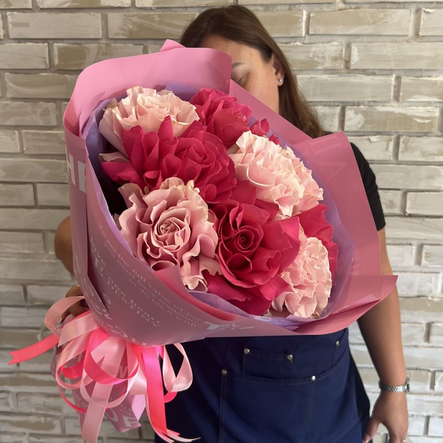 Французские розы микс