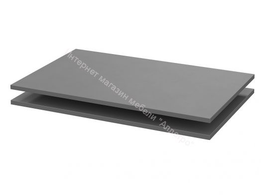 Полки в Шкаф ШК 5 (1600,1200,800) Графит Серый