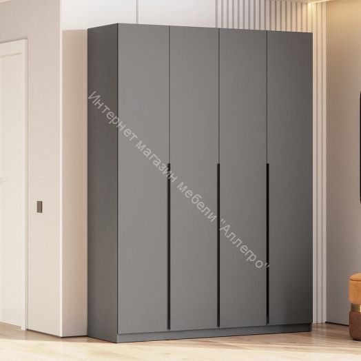 Полки в Шкаф ШК 5 (1600,1200,800) Графит Серый