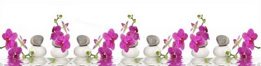 Кухонный фартук sv-852 Орхидея 2800 мм