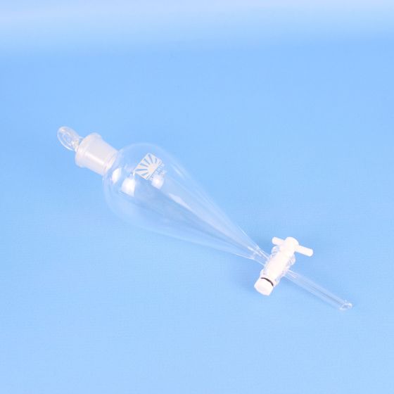 Воронка делительная грушевидная ВД-3-250, объём 250 мл с фторопластовым краном ISO 4800