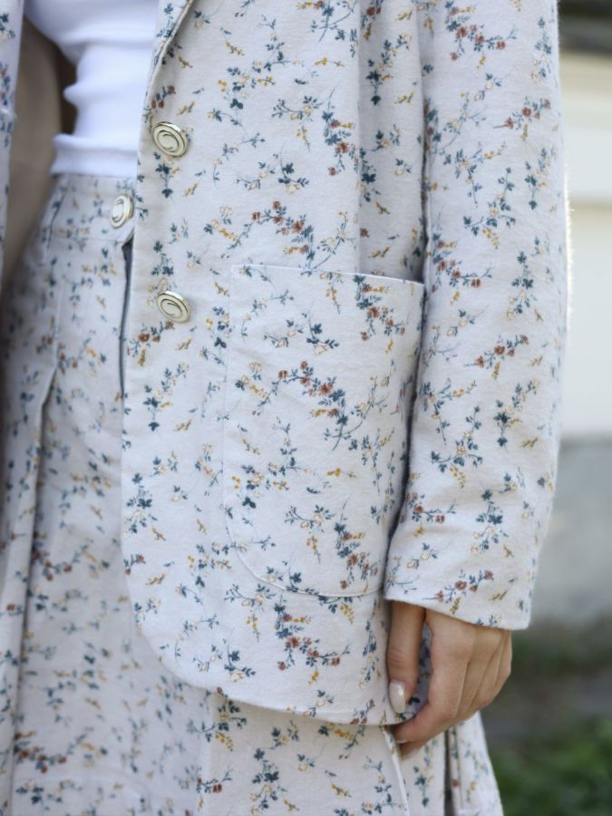 Пиджак сухоцветы