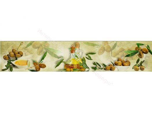 Кухонный фартук sv-819 Оливки 2800 мм