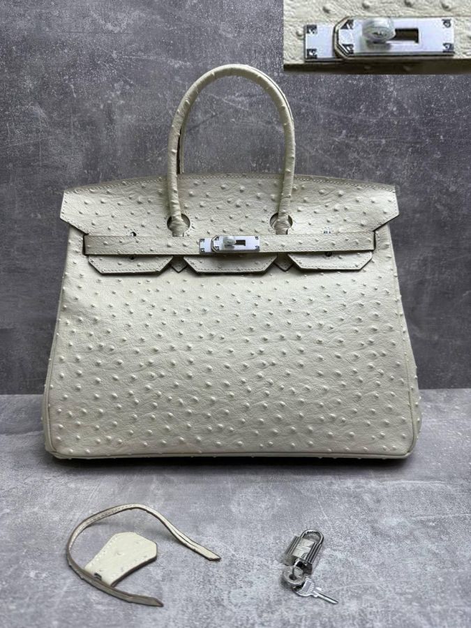 Сумка HERMES Birkin страус 35 см