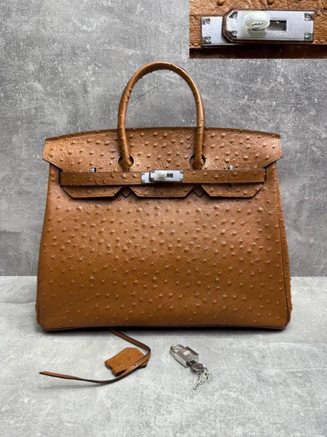 Сумка HERMES Birkin страус 35 см