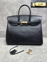 Сумка HERMES Birkin страус 35 см золото