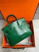 Сумка HERMES Birkin Crocodile 35 см золото