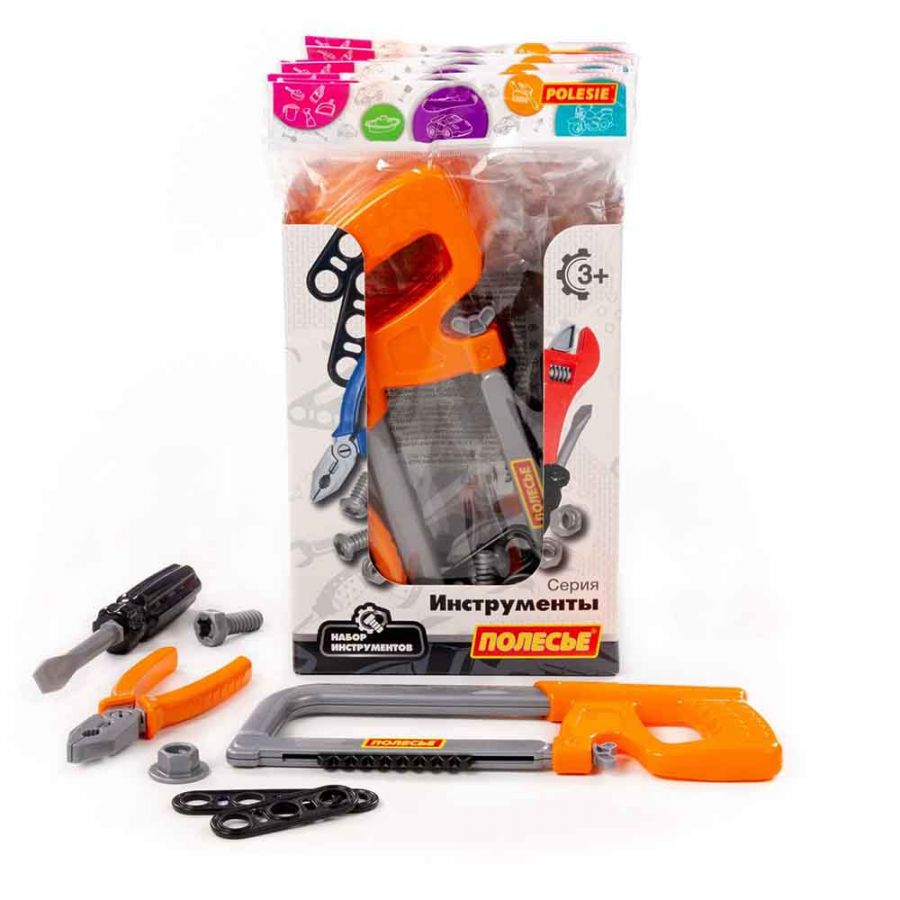 Набор инструментов №39 (7 элементов в пакете) (дисплей) (в дисплее 8 шт)