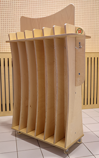 Полотенечница детская, островная (16 мест)