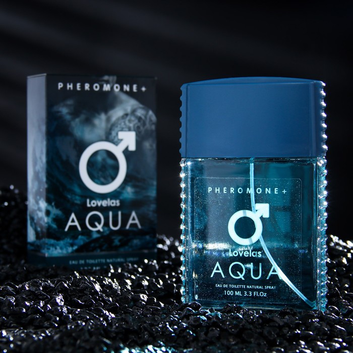 Туалетная вода мужская с феромонами Lovelas Aqua, 100 мл (по мотивам Acqua Di Gio (G.Armani)