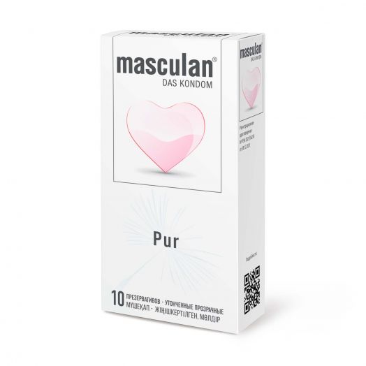 Презервативы Masculan pur № 10 (утонченные прозрачные) 10 штук