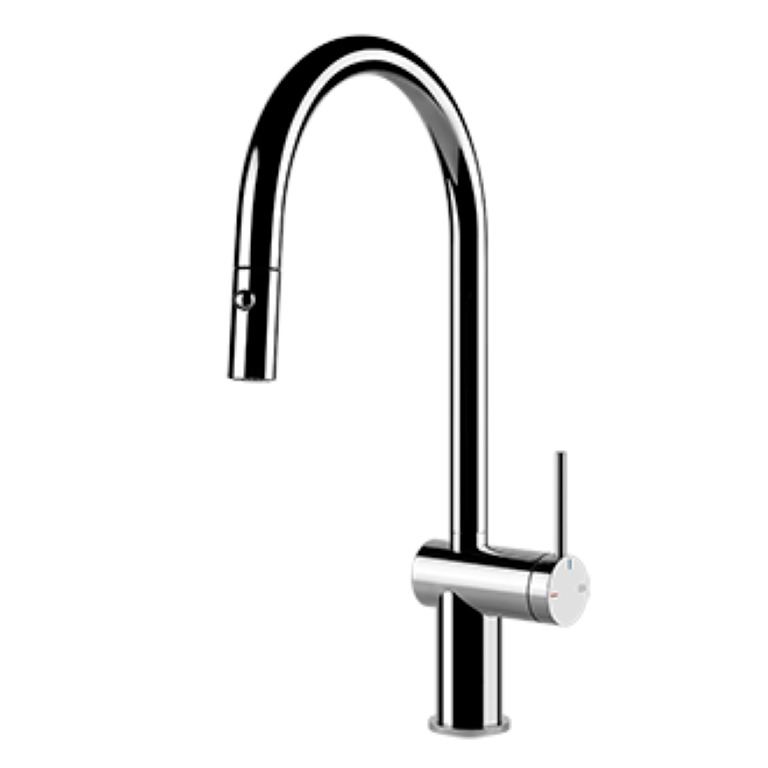 Однорычажный кухонный смеситель Gessi Inedito 60411/60413 схема 1