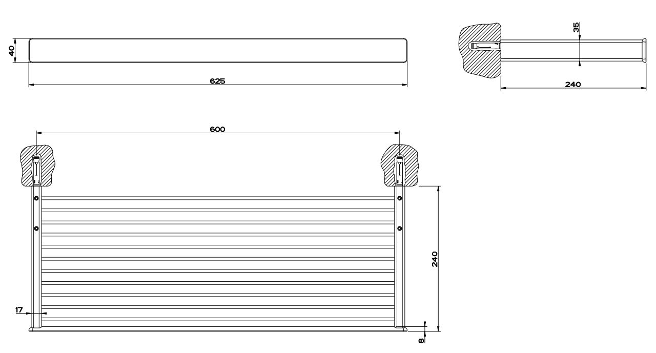 Gessi iSpa Полка 41750 схема 2