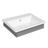 Gessi Eleganza раковина 46812 70х52,2 схема 1