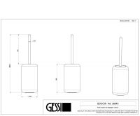 Gessi Goccia Ёршик 38043 схема 2